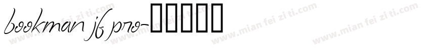 bookman jf pro字体转换